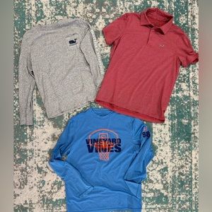 Vineyard vines assorted young men shirts